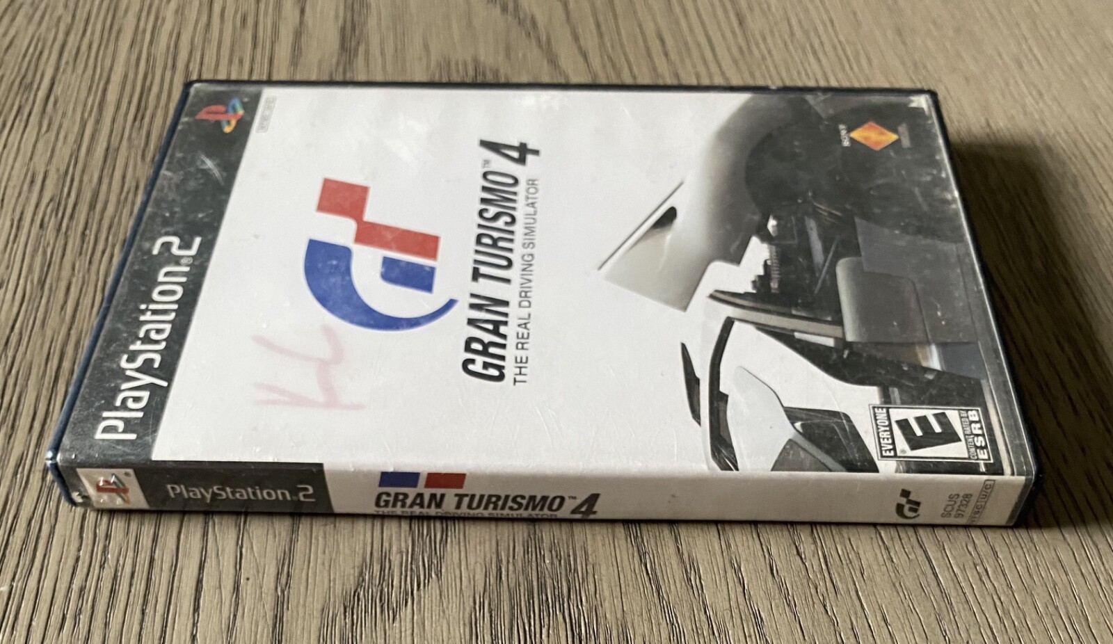 Disc Gran Turismo 4 Driving Simulator Sony Playstation 2 PS2 🔴 black label case