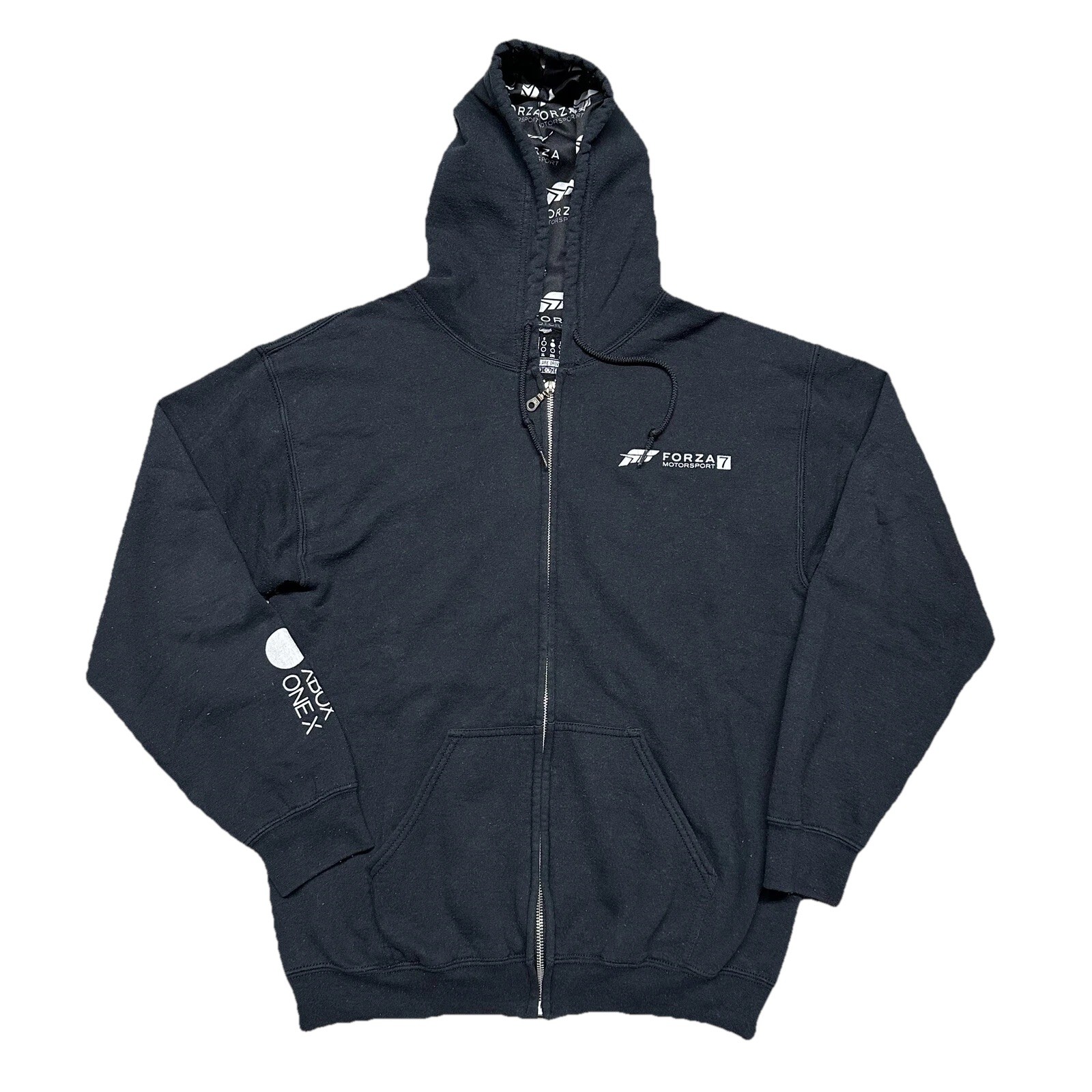 RARE Forza Motorsports Zip Hoodie Sweatshirt Xbox One Game Employee Promo Medium