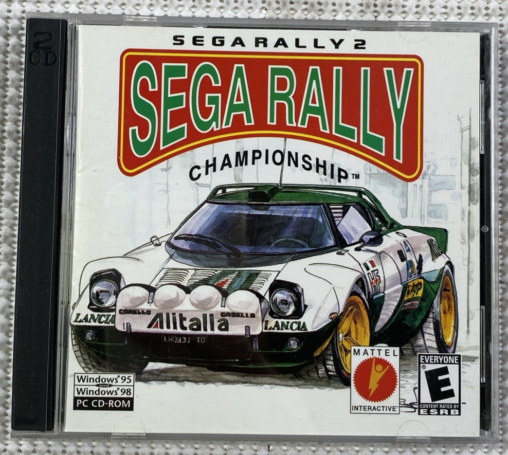 Sega Rally 2 Championship 1998 Windows 95/98 2 Discs PC Game