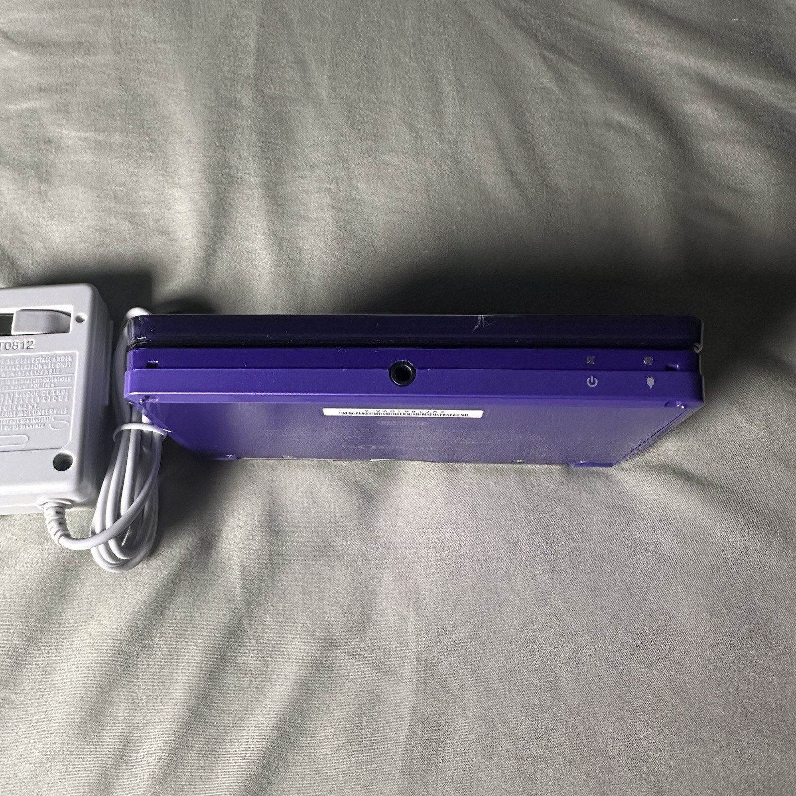 Nintendo 3DS Midnight Purple Handheld Console System CTR-001 Tested