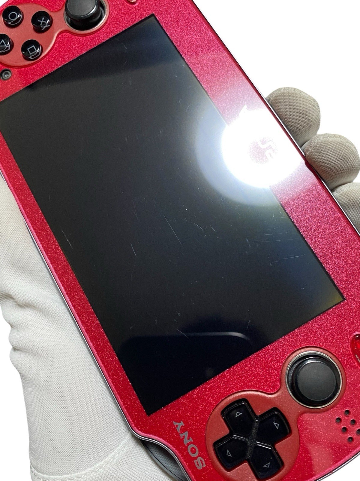 Sony PSVita PCH-1000ZA03 Soul Cosmic Red Very Good Condition From Japan
