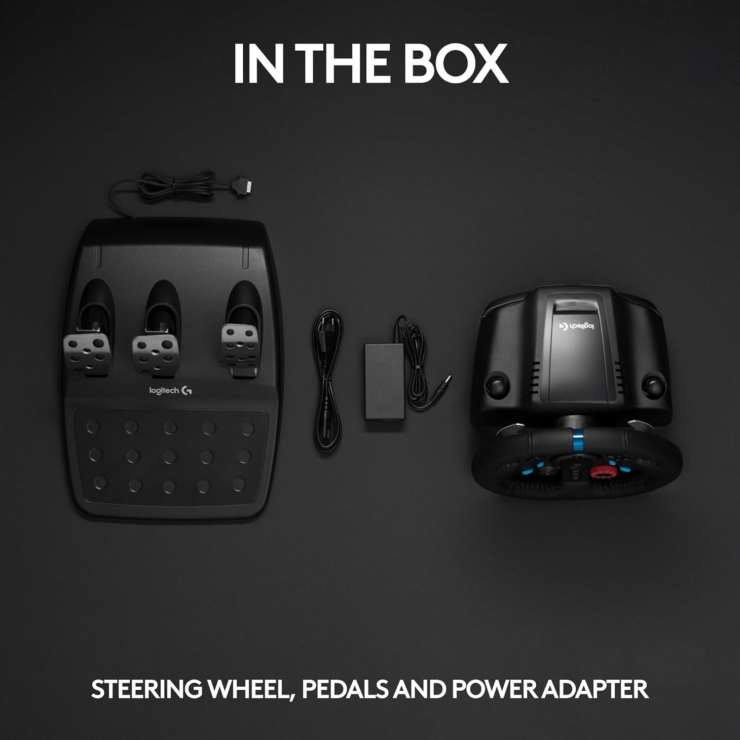 Logitech G29 Driving Force Racing Wheel w/ Floor Pedals 941-000110 – PS5 PS4 PC