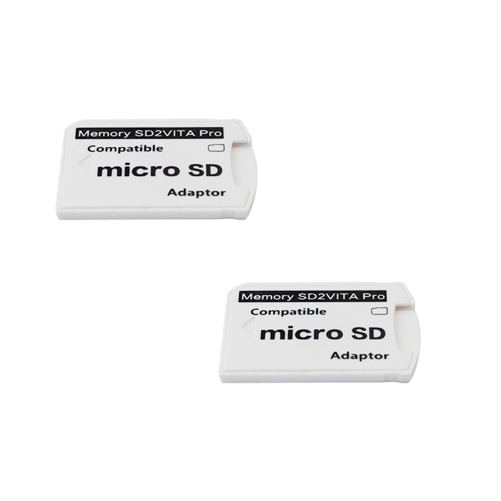 US1-2Pc V5.0 SD2VITA PSVSD Micro SDMemory Card Pro Adapter For Vita PSV1000V2000