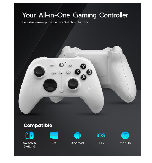 GuliKit ES E-Sports /ES Pro Controller for Nintendo Switch /Switch 2, PC,Windows