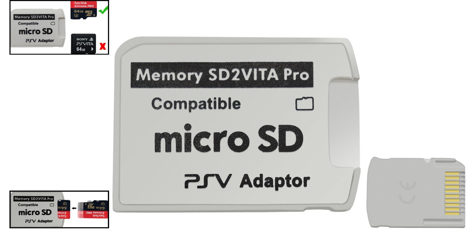 Ultimate Version SD2Vita 5.0 Adapter for PS Vita – Boost Performance & Capacity