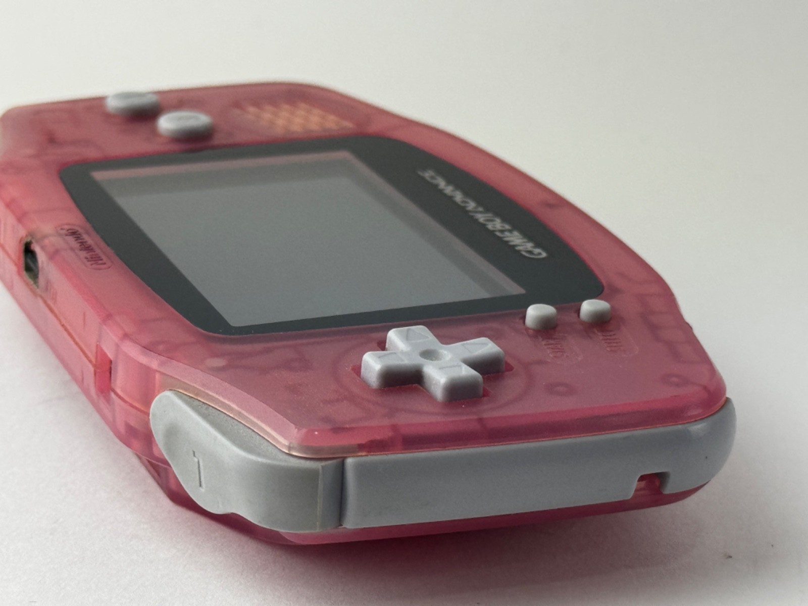 Nintendo Game Boy Advance Fuchsia Pink GBA Console AGB-001 Tested