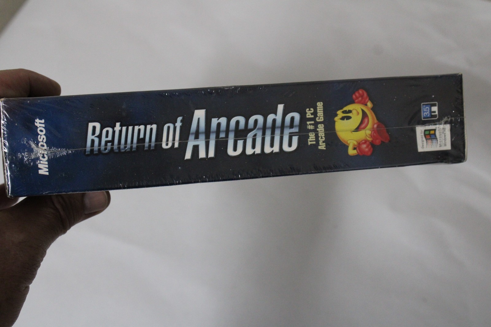 MS Home Return Of Microsoft Arcade game for Win95 3.5in Diskettes Big Box SEALED