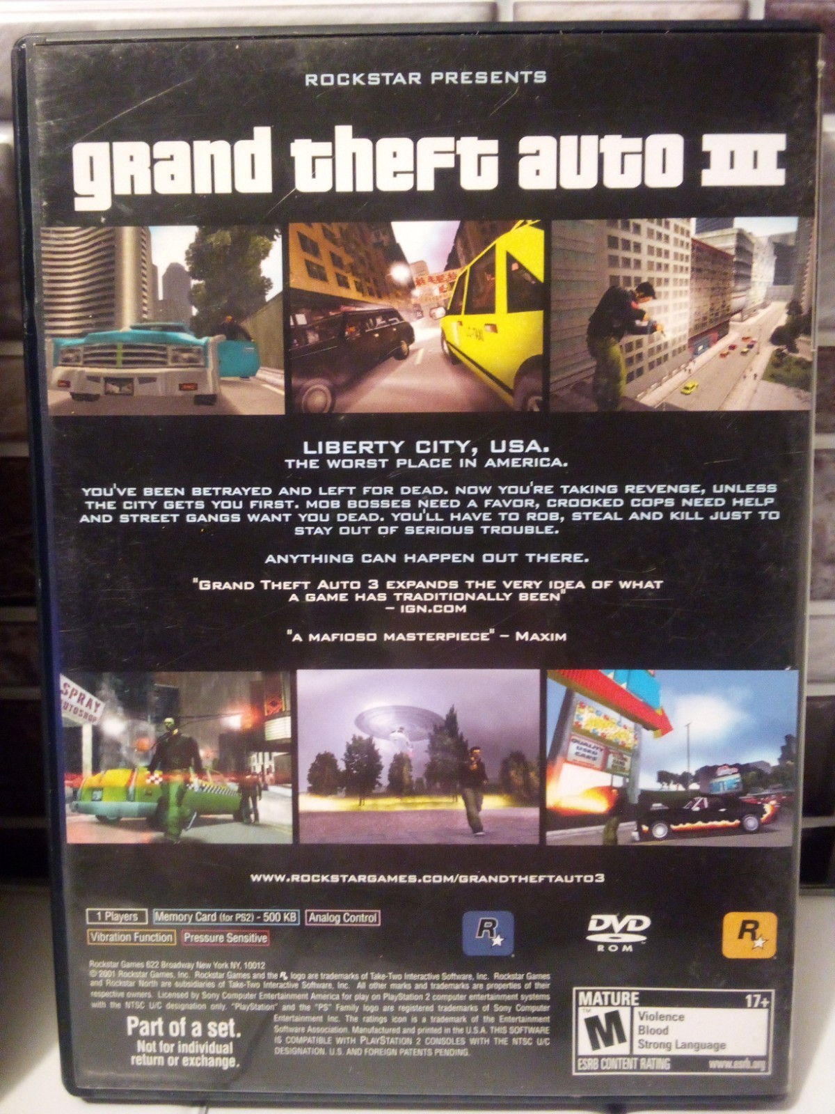 Lot 3 Grand Theft Auto III 3, Vice City & San Andreas PS2 PlayStation 2 Tested