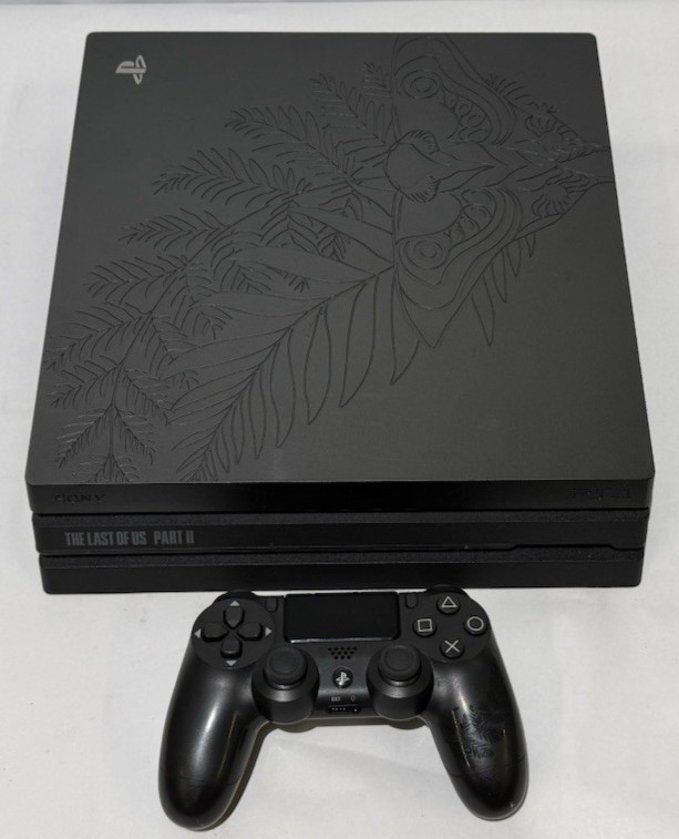The Last of Us Part II Special Edition PS4 Pro With Controller