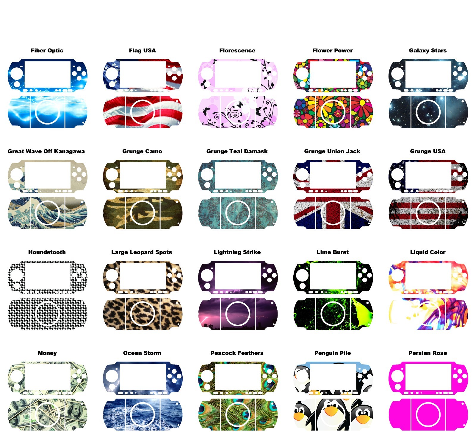 Choose Any Vinyl Decal/Skin Design for Sony PSP 3000 – Buy 1 Get 1 Free!