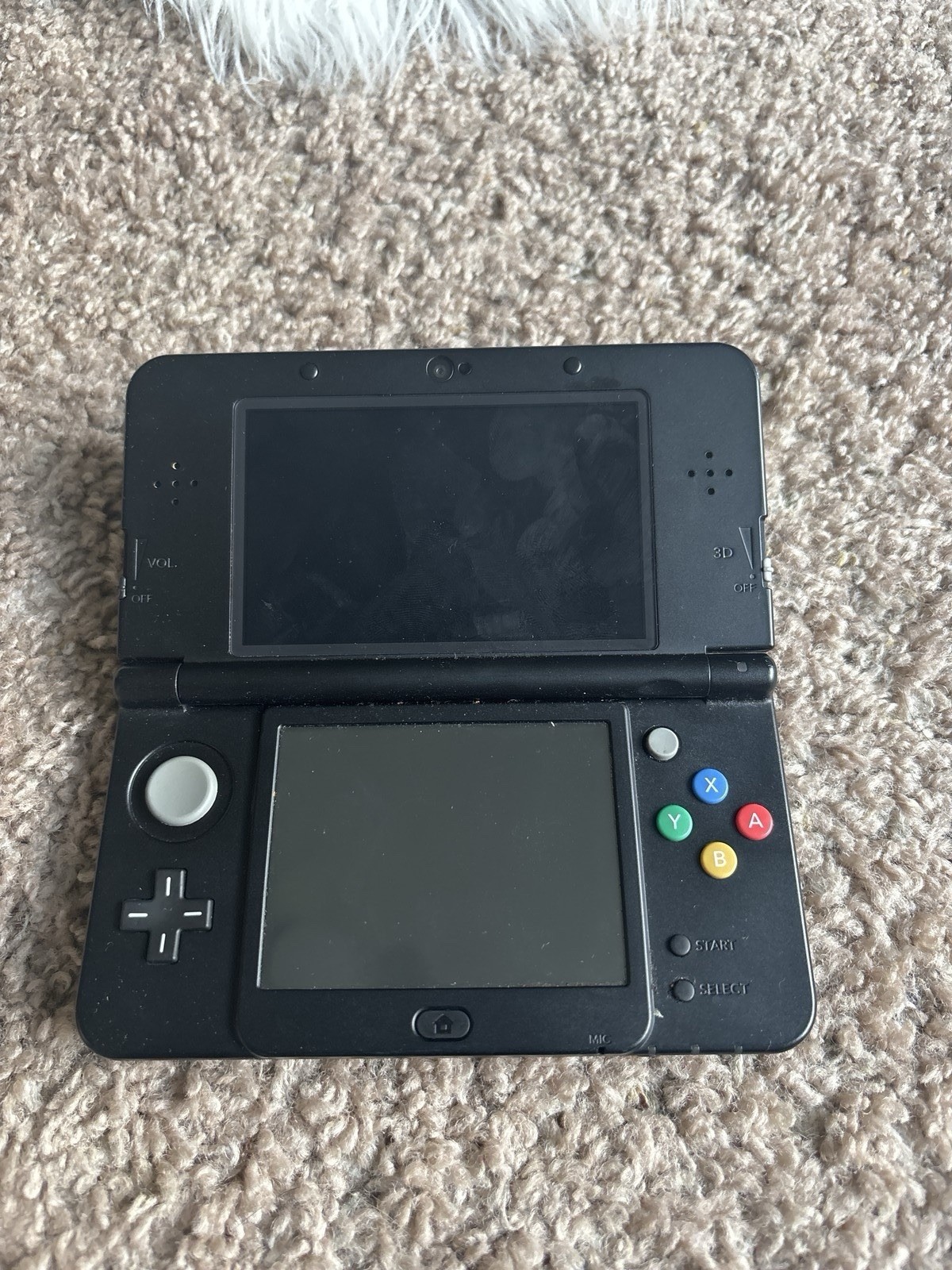 Nintendo 3DS Original Super Mario Edition 4GB Handheld System – Black