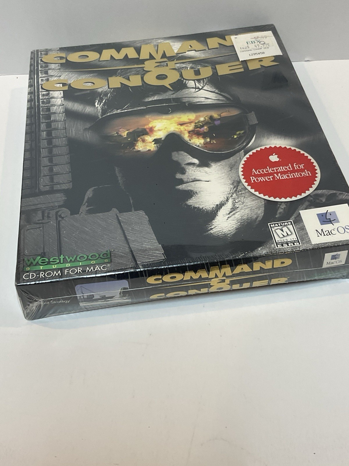 Vintage Macintosh Game Command & Conquer Westwood Studios Virgin NOS Sealed