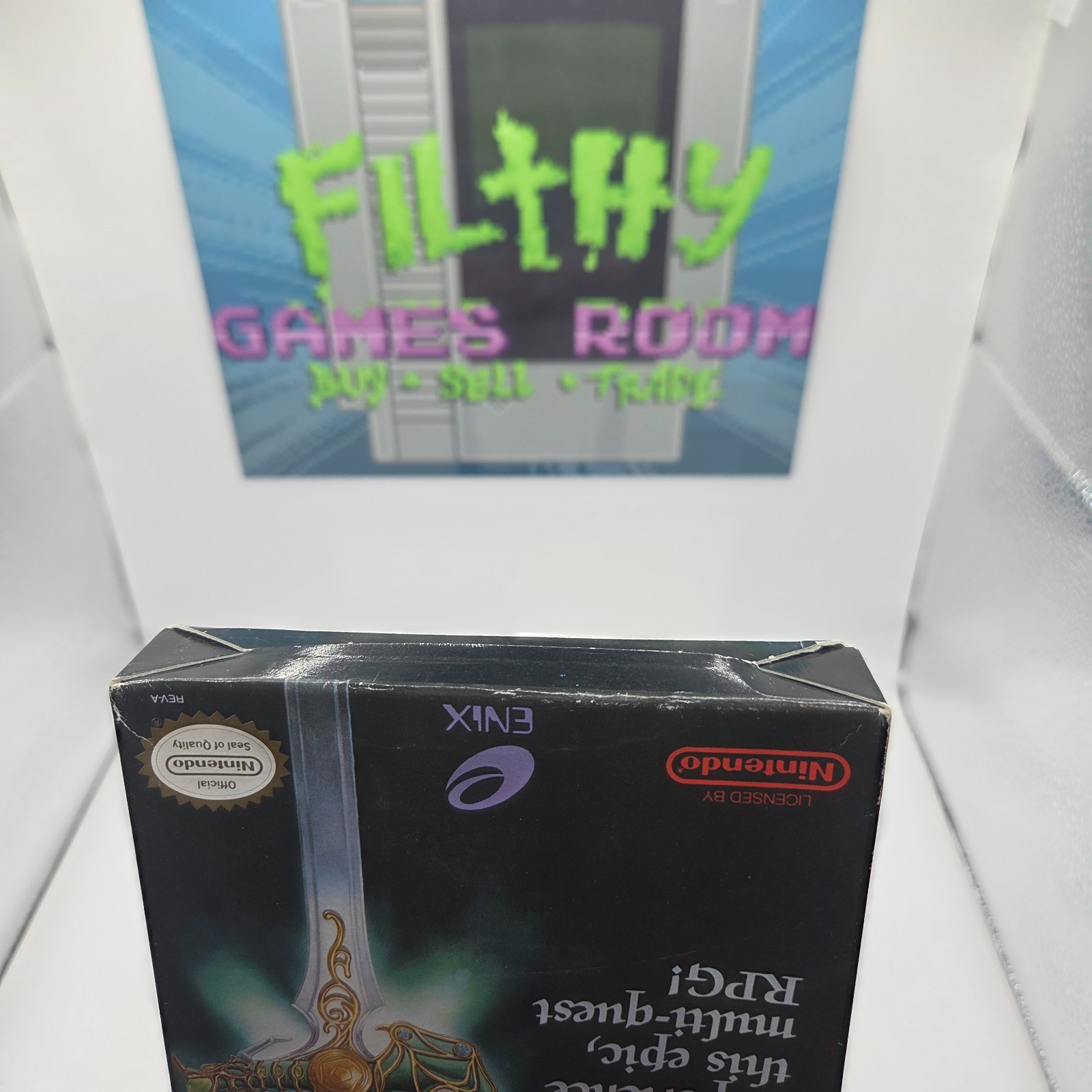 Dragon Warrior IV (NES) BOX ONLY