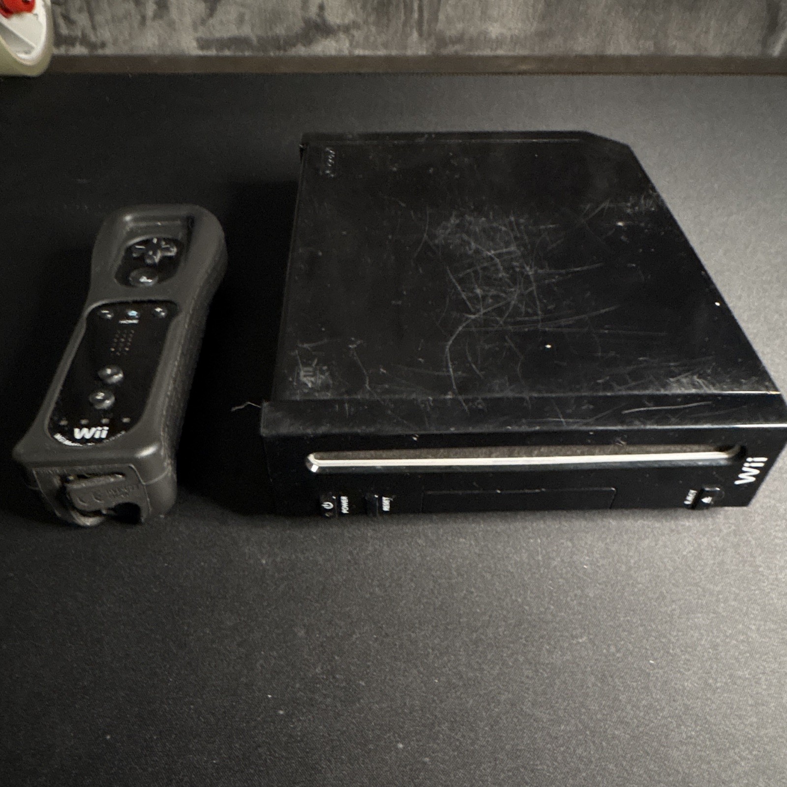 Nintendo Wii Complete game system with one controller.