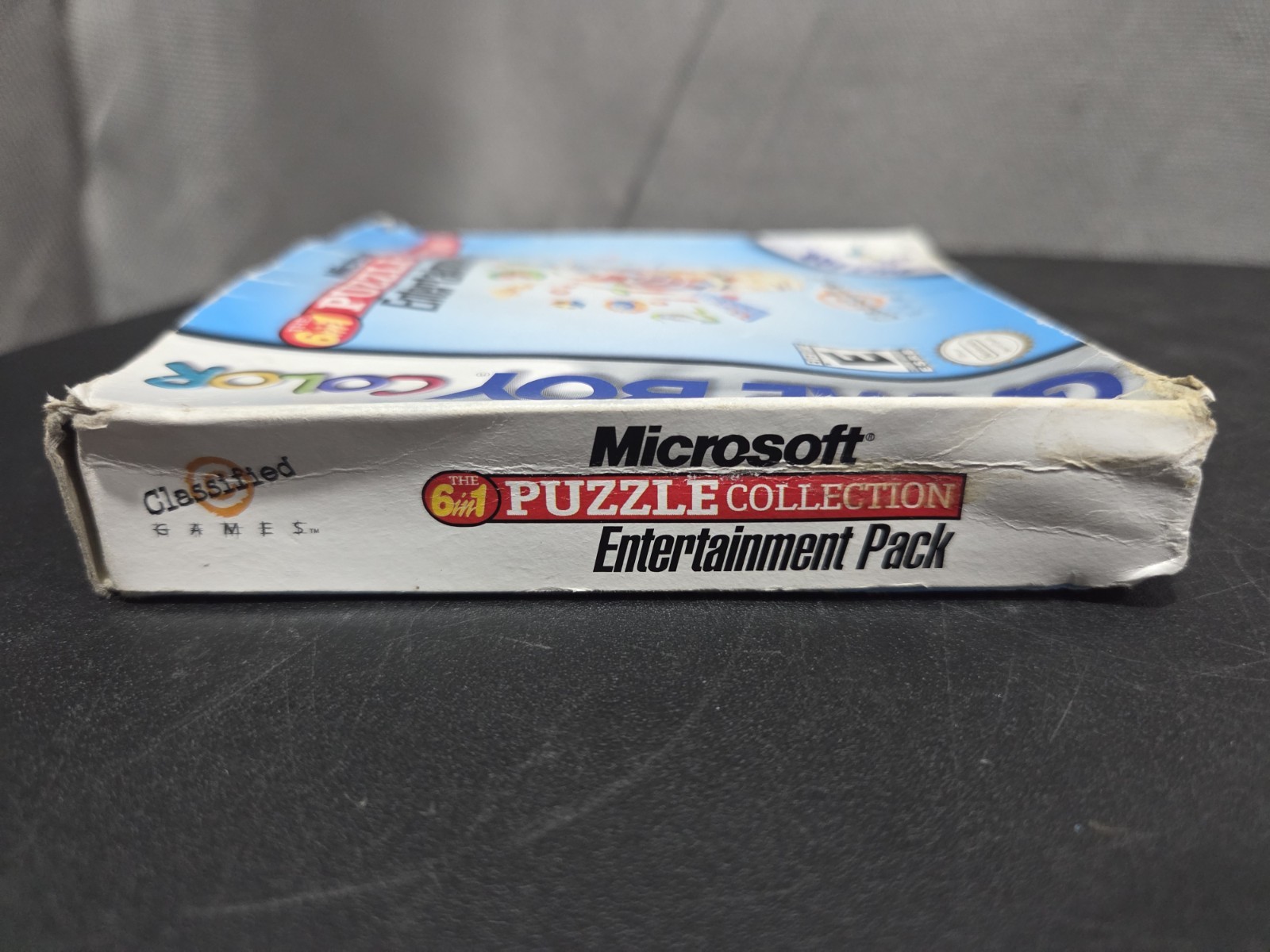 Microsoft Puzzle Collection Entertainment Pack (Nintendo Game Boy Color) CIB