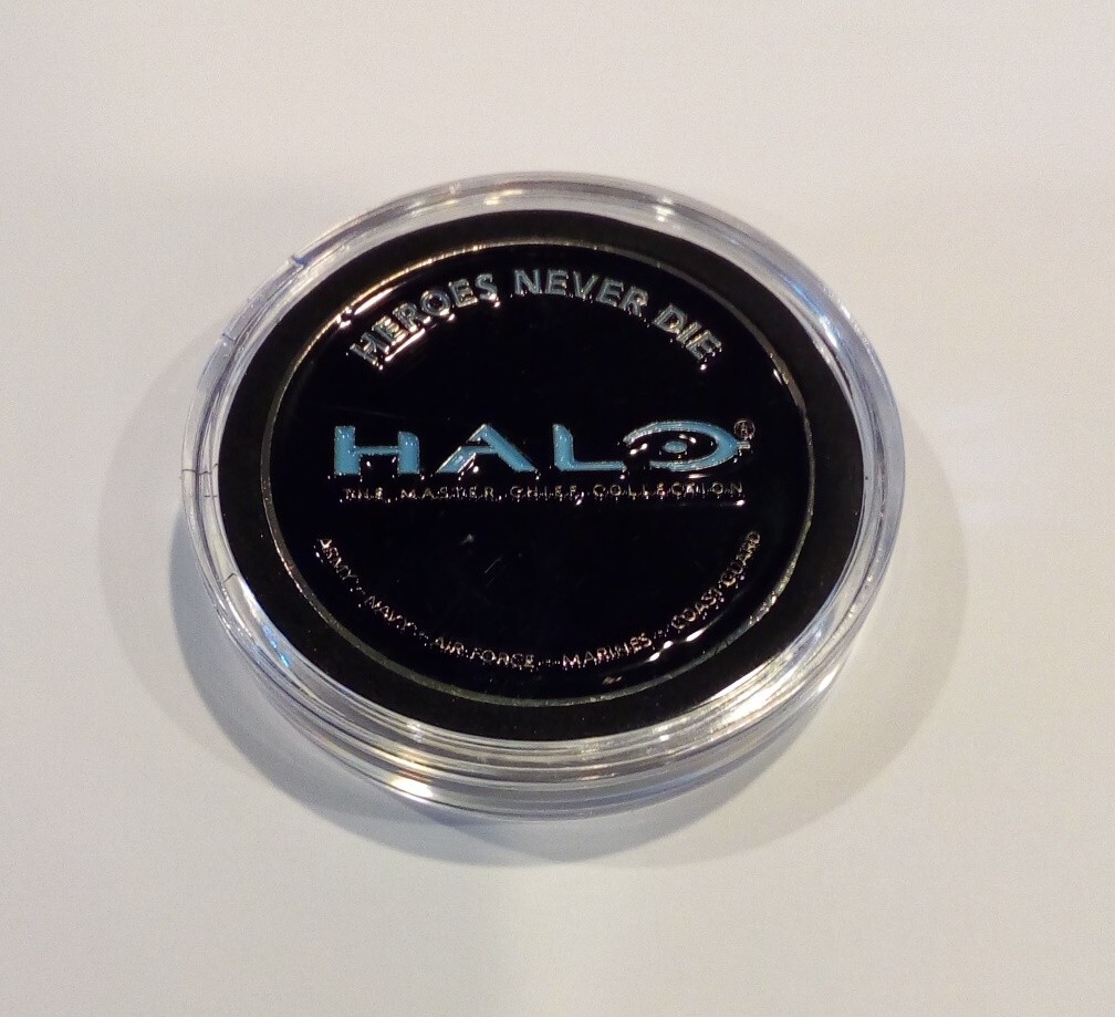 Halo Master Chief Collection Challenge Coin Limited 2 3 Infinite 4 5 Reach Wars