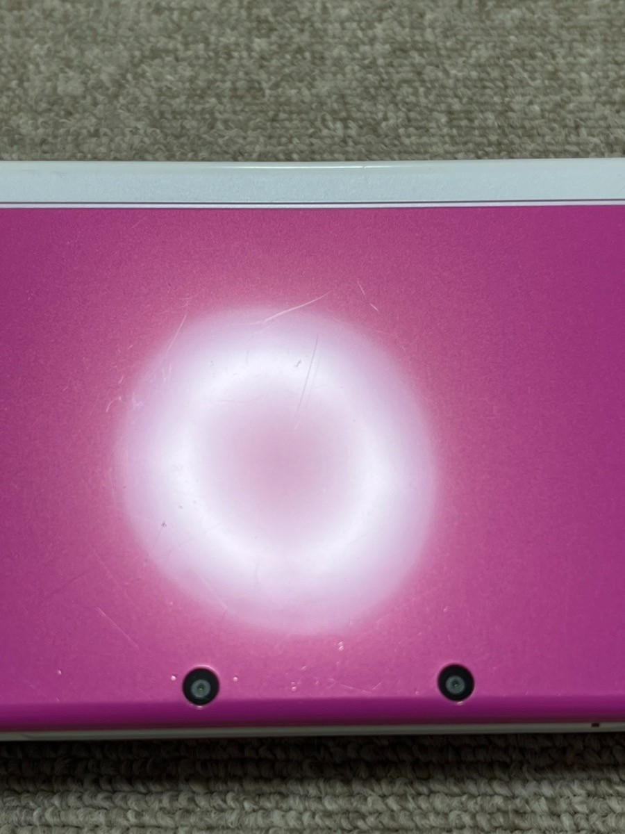 New Nintendo 3DS XL LL White x pink Console region Japanese B63
