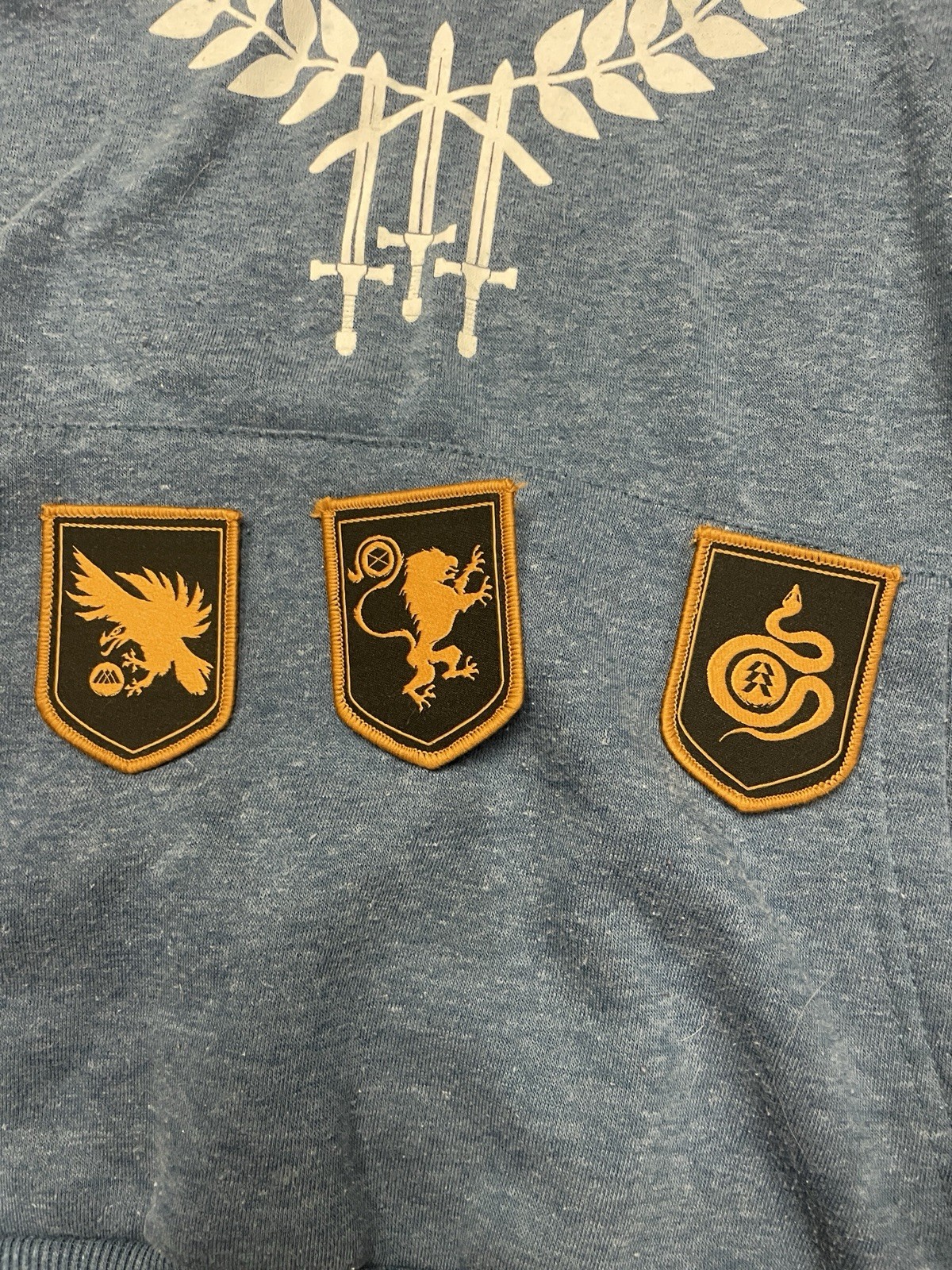 Loot Crate Destiny 2 Limited Edition Guardian Men’s Hoodie Medium W All Patches