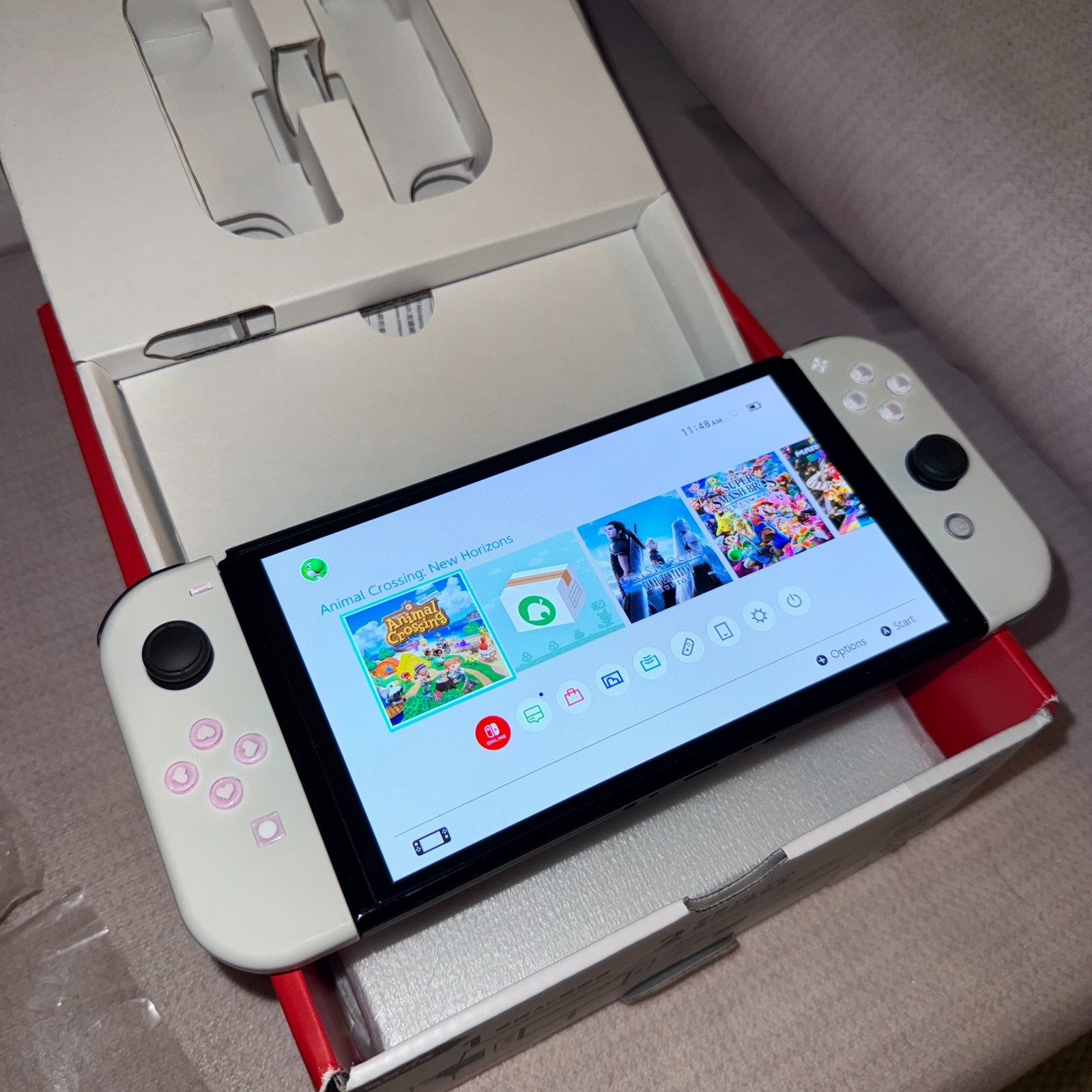Cute custom switch replacement buttons set