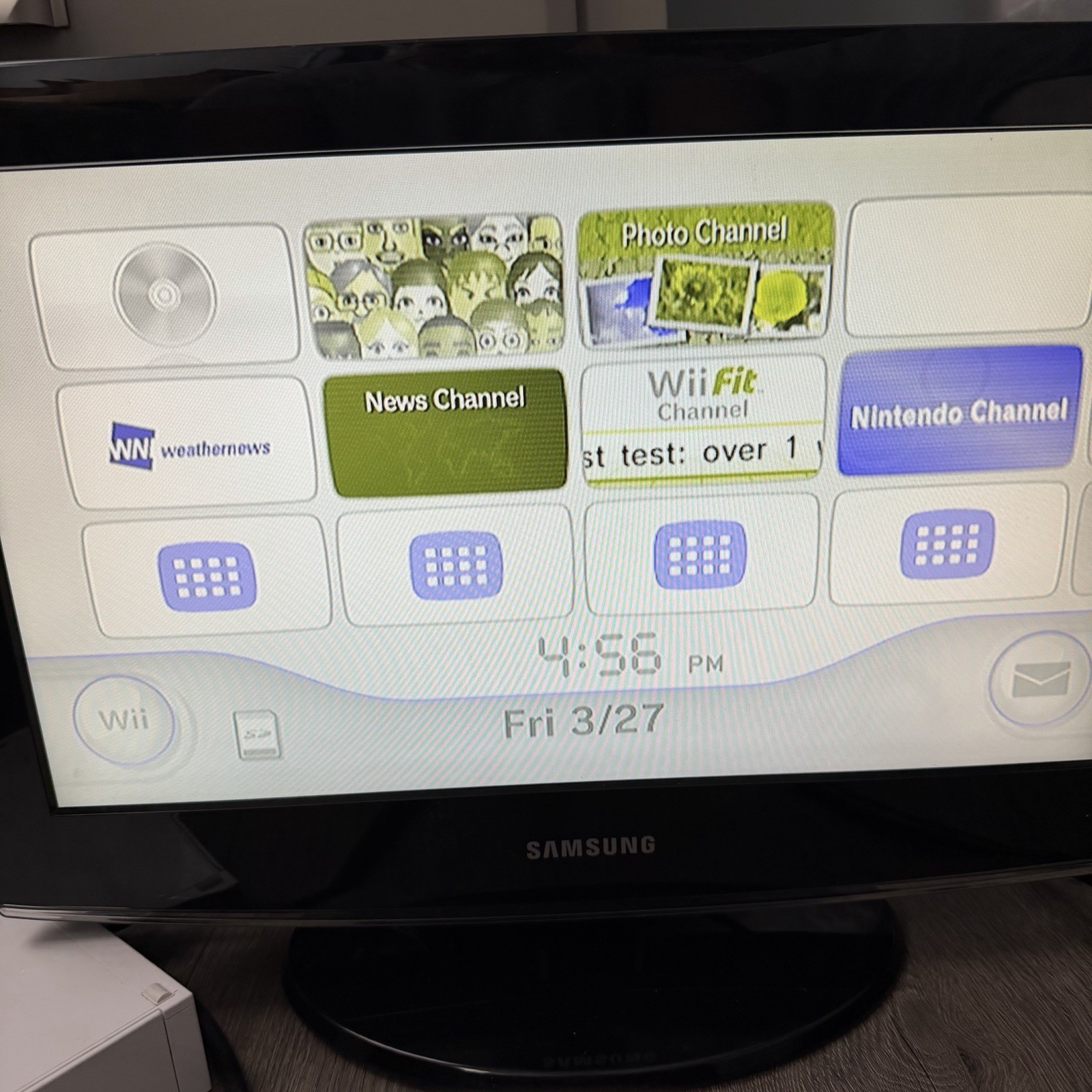 Wii Console Bundle w/ 2Games and Controller- Tested Works!
