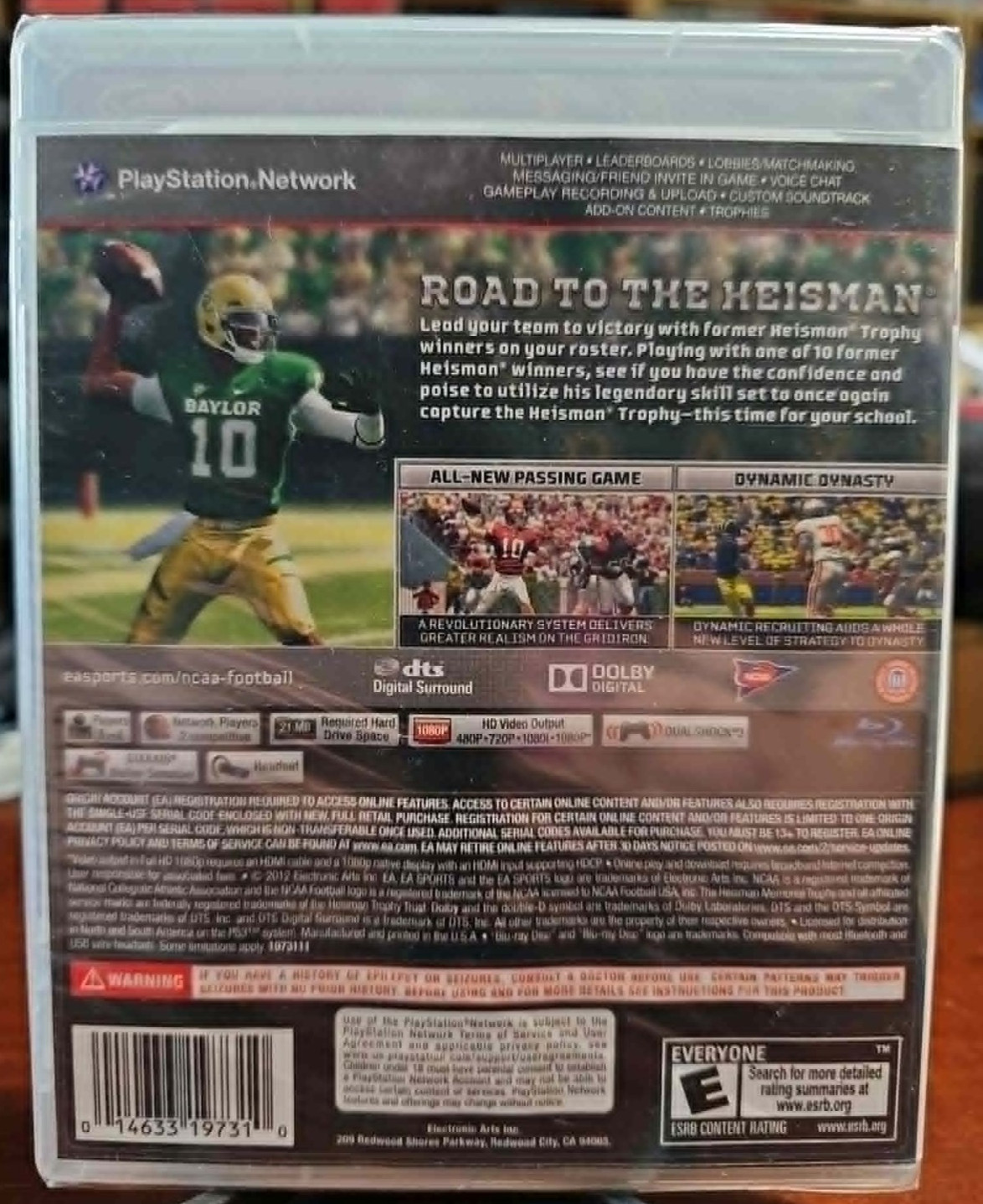 EA NCAA Football 13 (PlayStation 3 PS3) Brand New Sealed