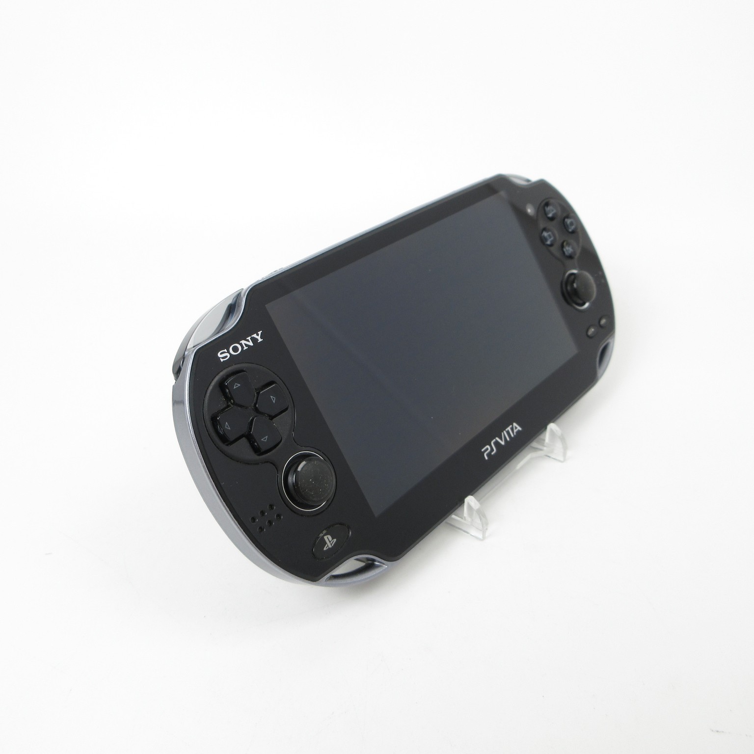【Very Good】Sony PS Vita PCH-1000 Crystal Black Wi-Fi Model Console only #RET0519