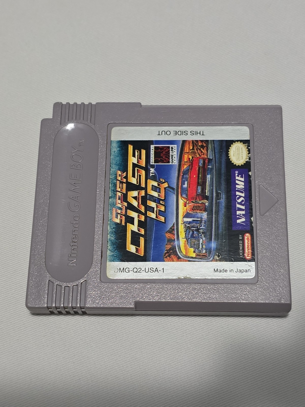 Super Chase H.Q. HQ Nintendo Gameboy Game Boy Authentic Tested Natsume Taito USA