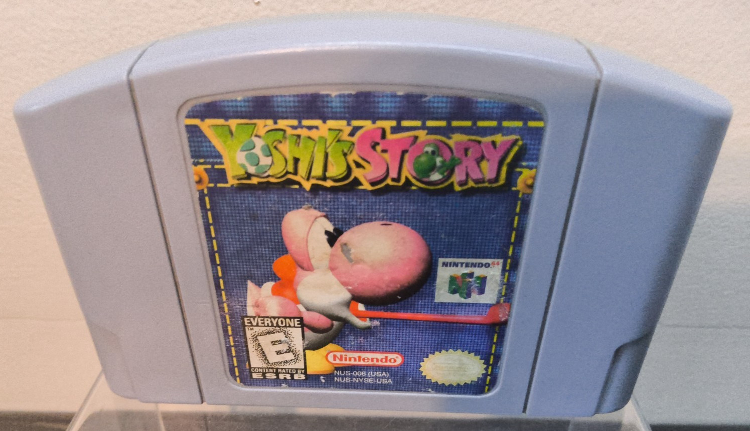 Nintendo 64 N64 Yoshi’s Story Authentic Cleaned Tested Working