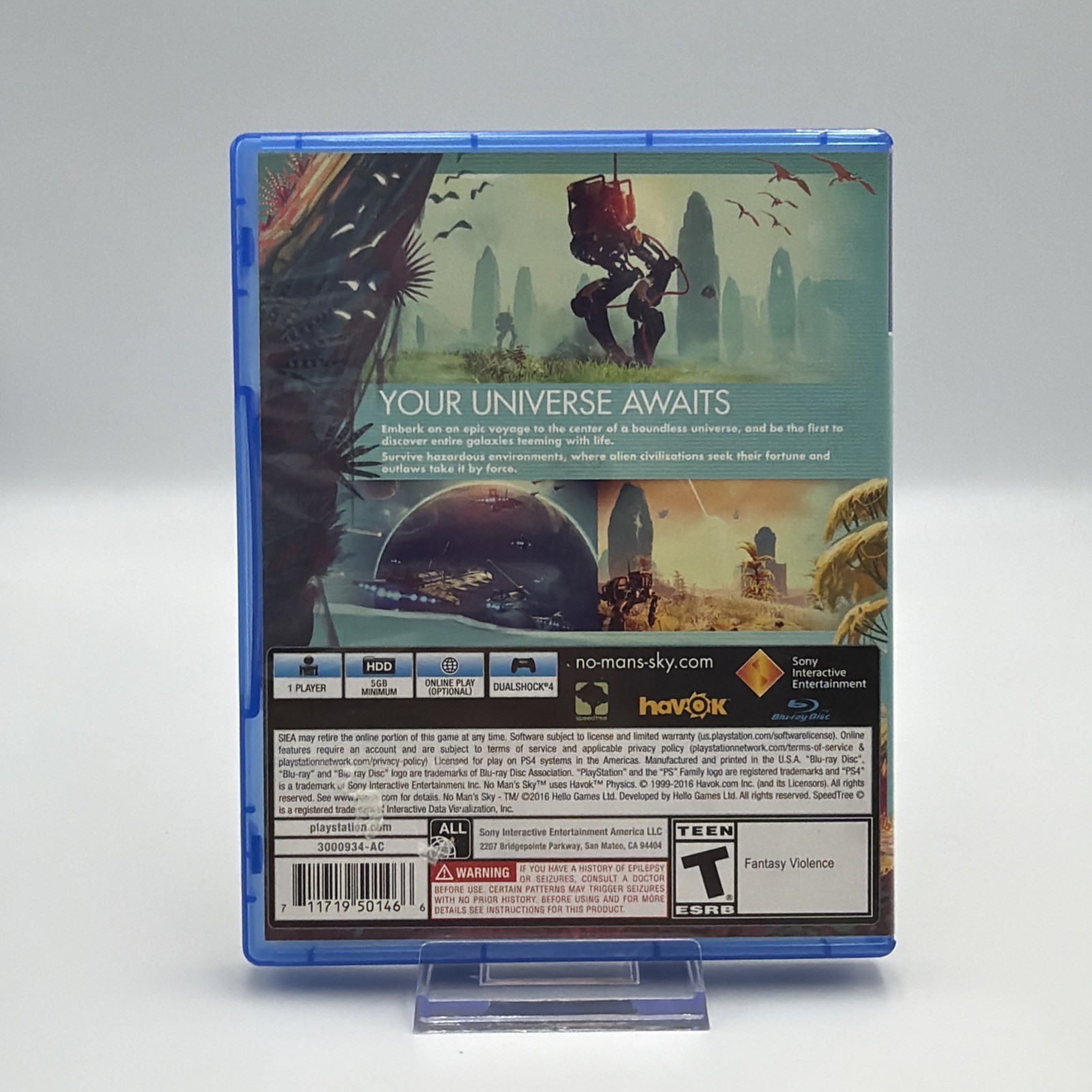 No Man’s Sky – Sony PlayStation 4 – Tested – Free Ship