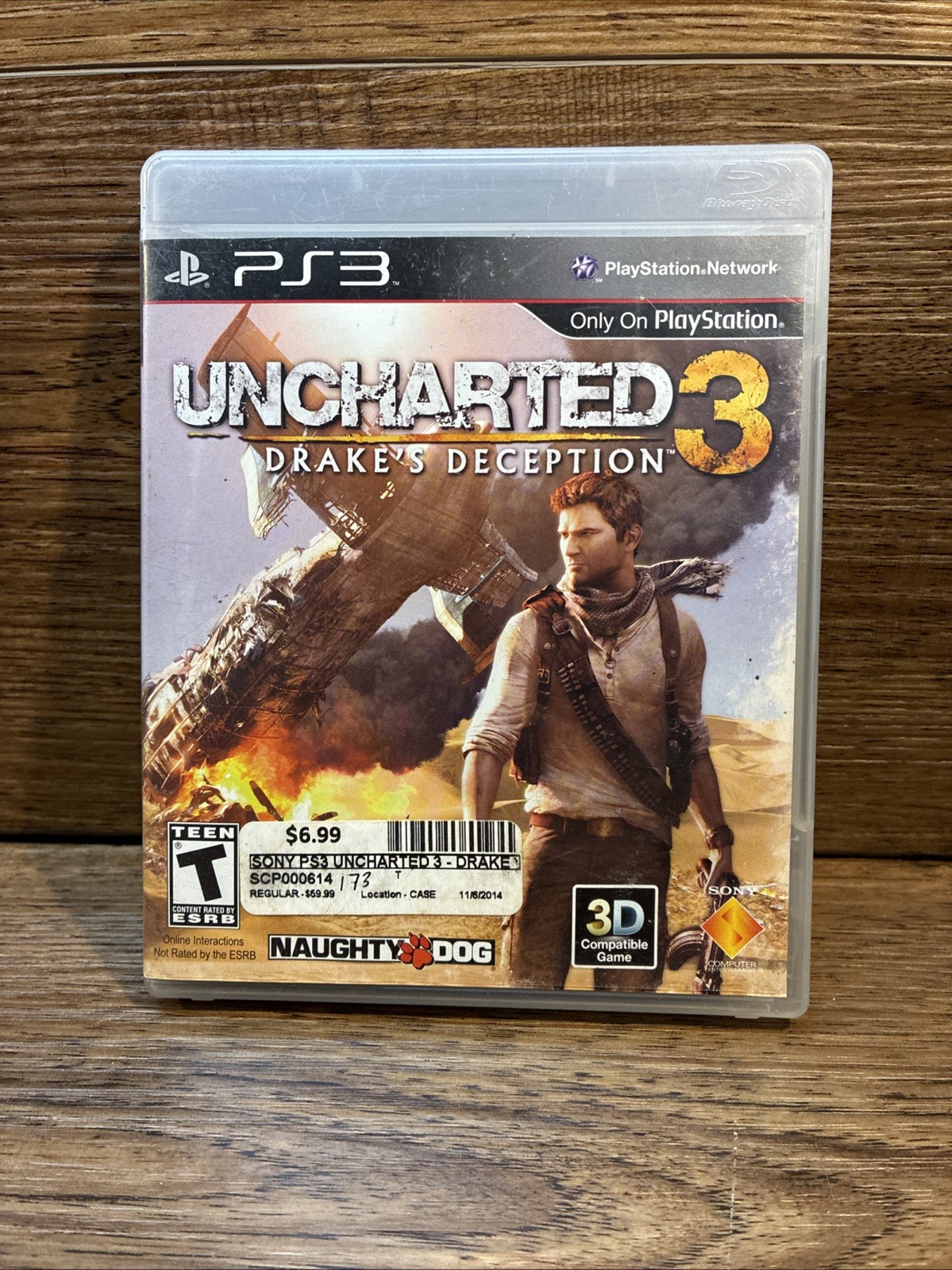 Uncharted 1 2 3 Trilogy Bundle (Sony PlayStation 3) (260082)