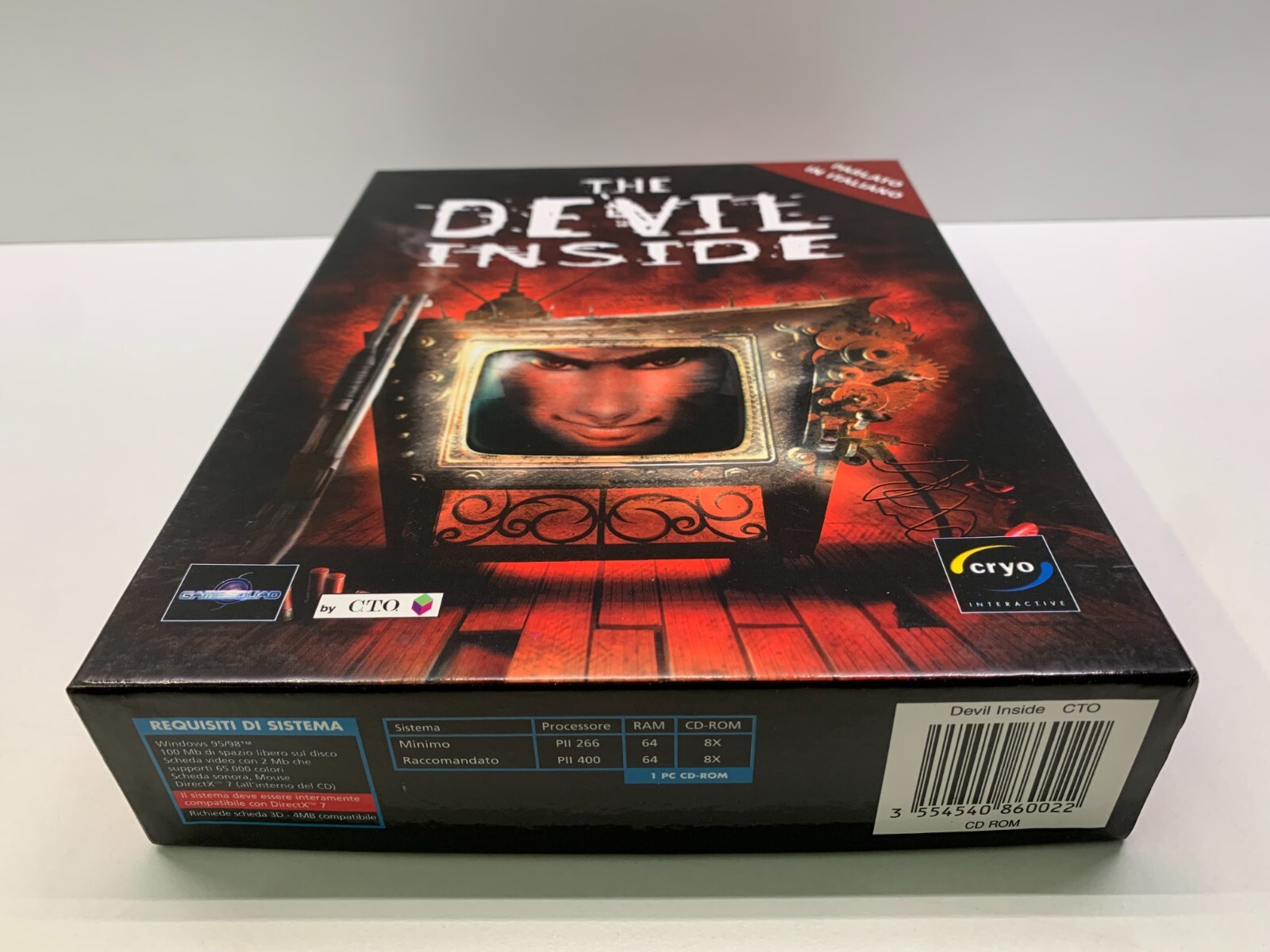 THE DEVIL INSIDE – PC COMPUTER – BIG BOX 2000 CARDBOARD EDITION