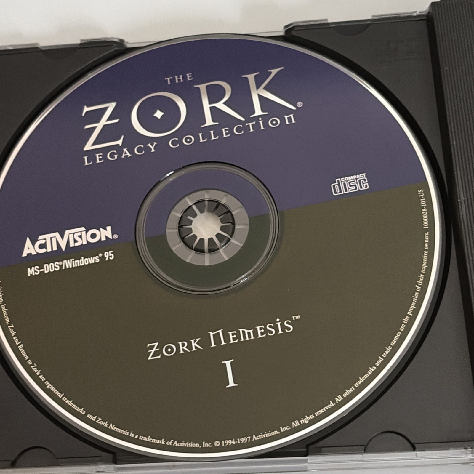 1997 Activision The Zork Legacy Collection PC Adventure Game – 4 Discs Free Ship
