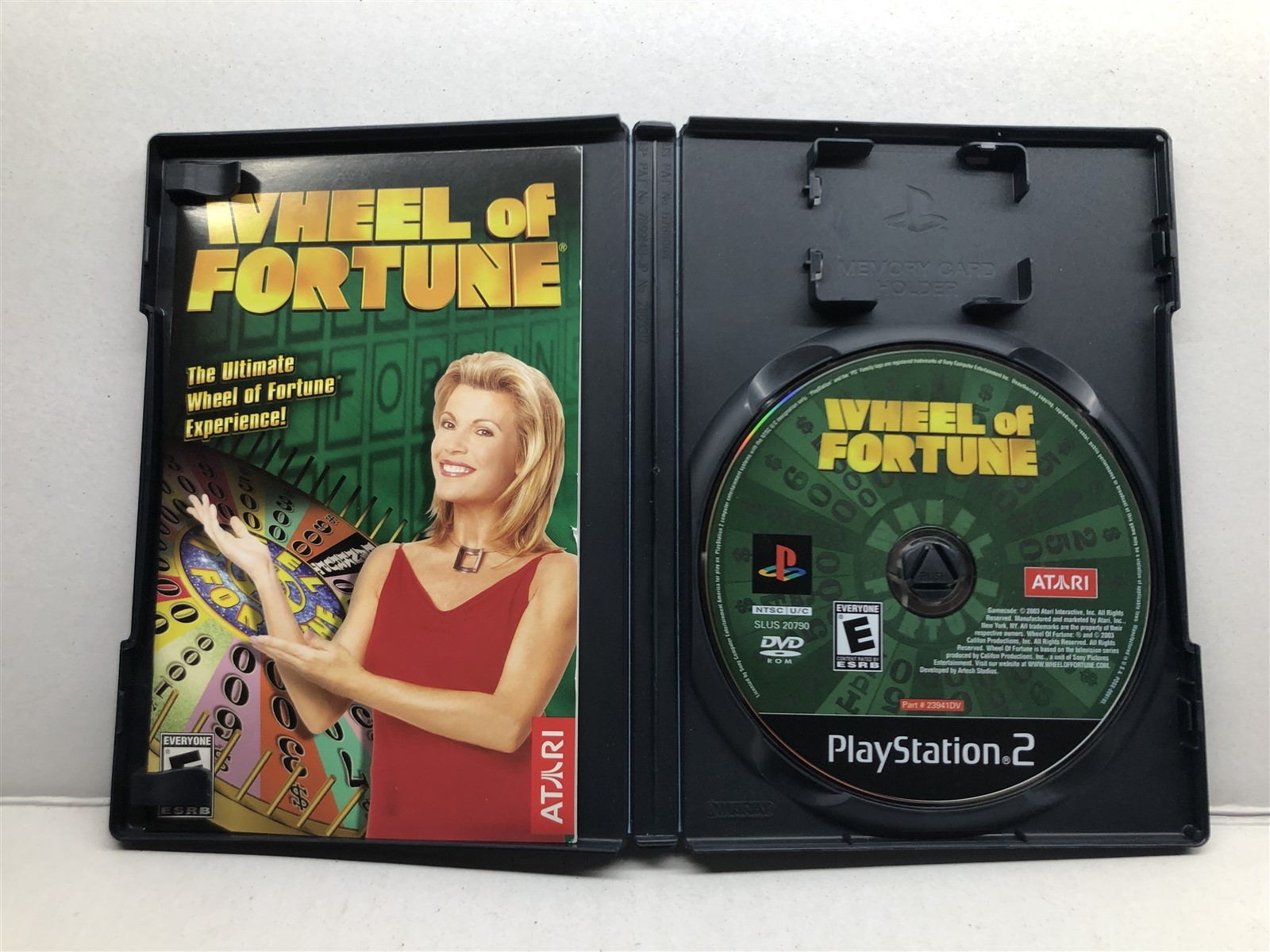 Wheel of Fortune (PlayStation 2, 2003) Complete Tested Working – Free Ship