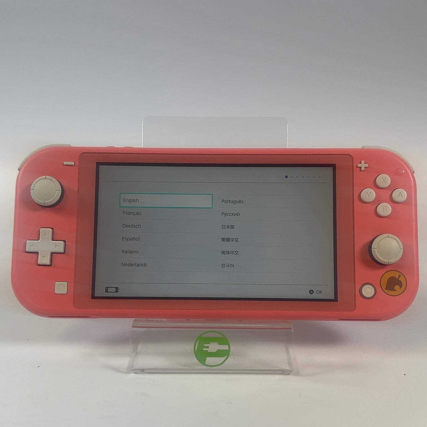 Nintendo Switch Lite Handheld Game Console Only HDH-001 Pink Animal Crossing