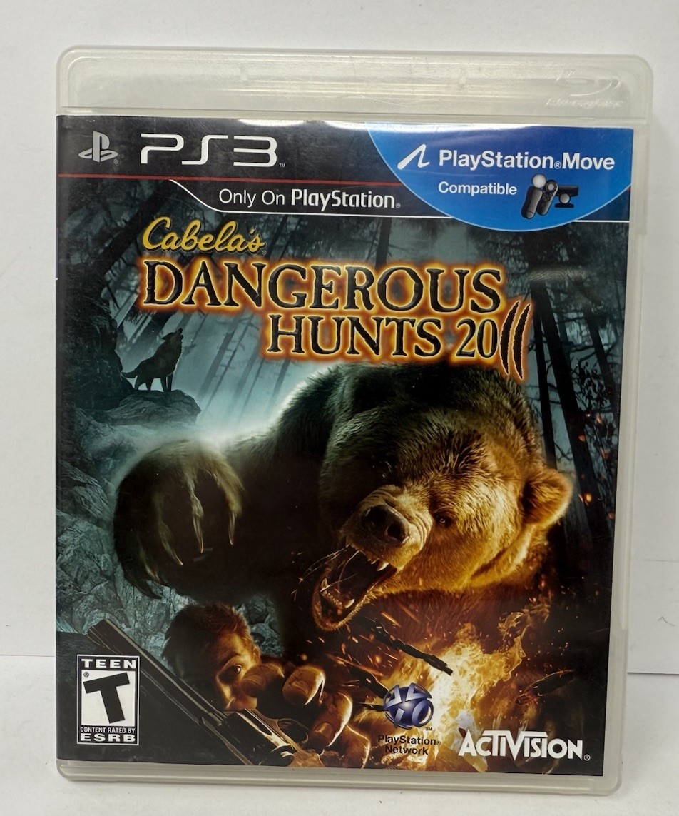 Cabela’s Dangerous Hunts 2011 | PlayStation 3 (PS3) | CIB | Tested & Works