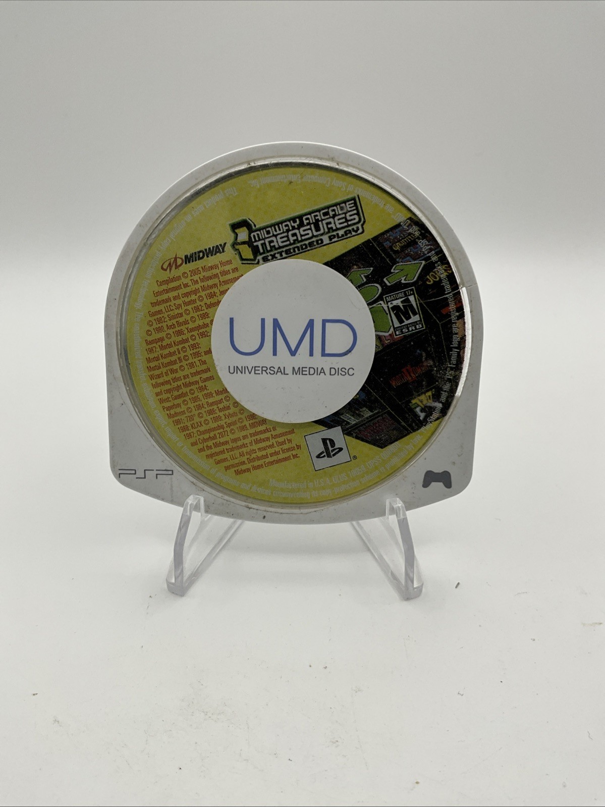 Midway Arcade Treasures Extended Play Sony PSP UMD Only