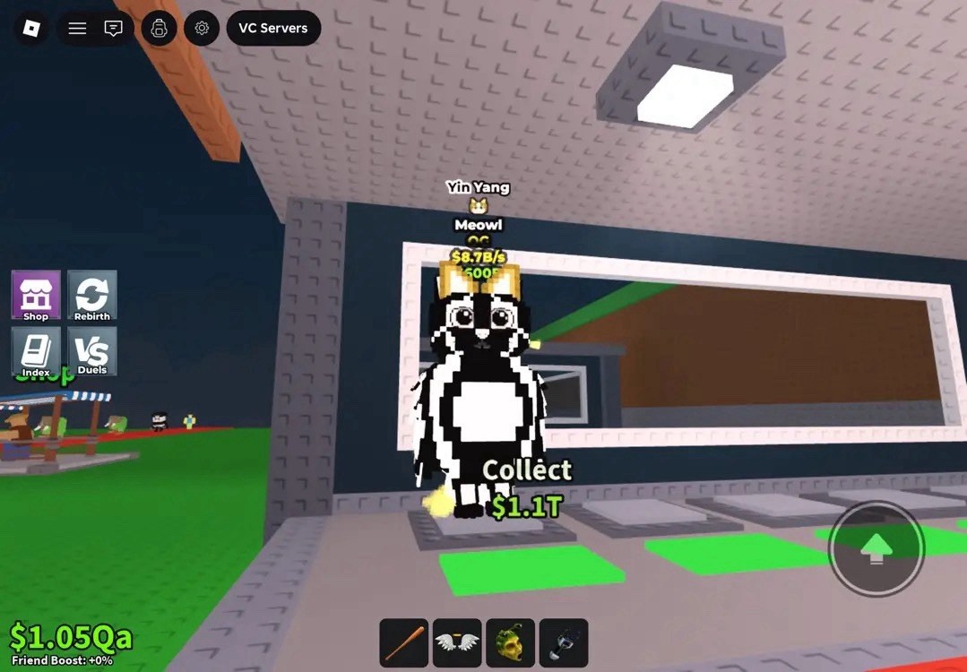Roblox Corporation Roblox Platform yin yang meowl with meowl trait