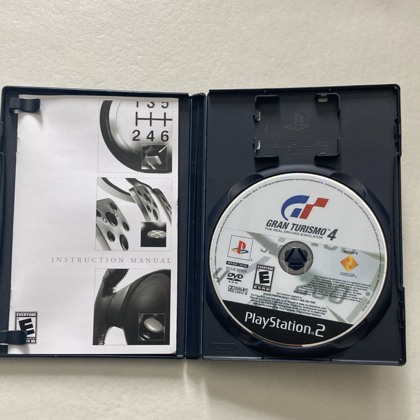 Gran Turismo 4 PlayStation 2 Racing Simulation Complete with Manual, Multiplayer