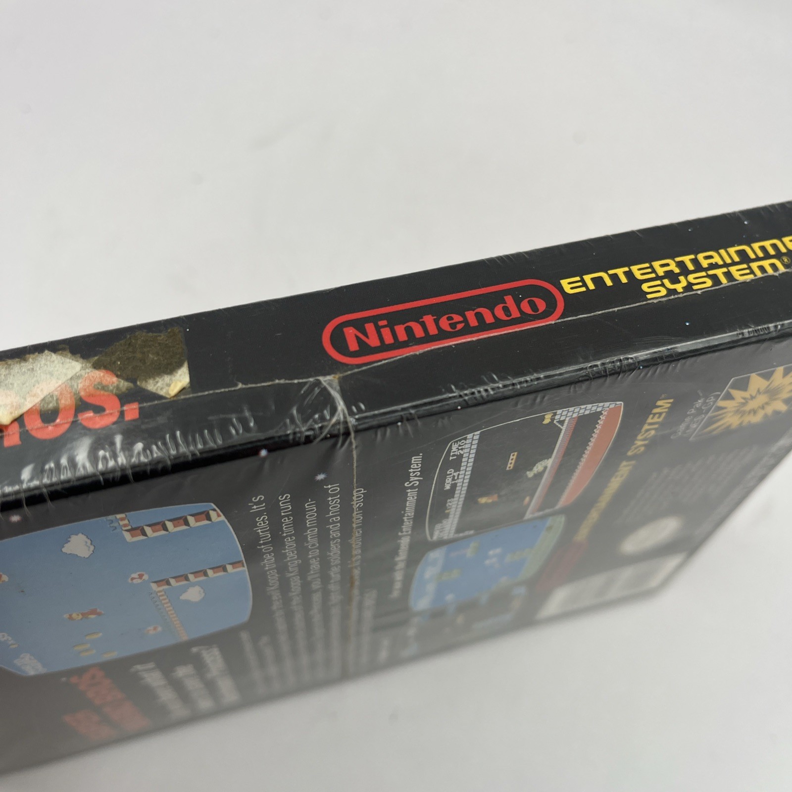 Super Mario Bros Nintendo NES Game H-Seam REV-A Oval Seal SOQ R BRAND NEW SEALED