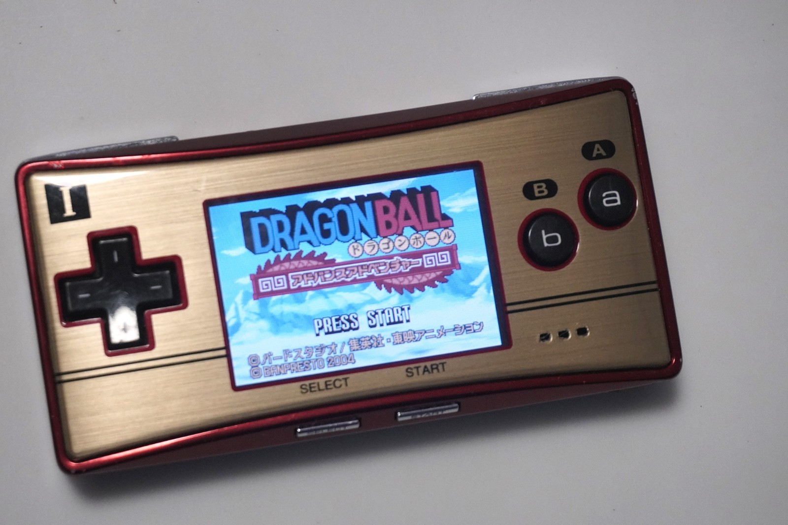 Nintendo Game Boy Micro console Happy Mario 20th Anniversary boxed US Seller