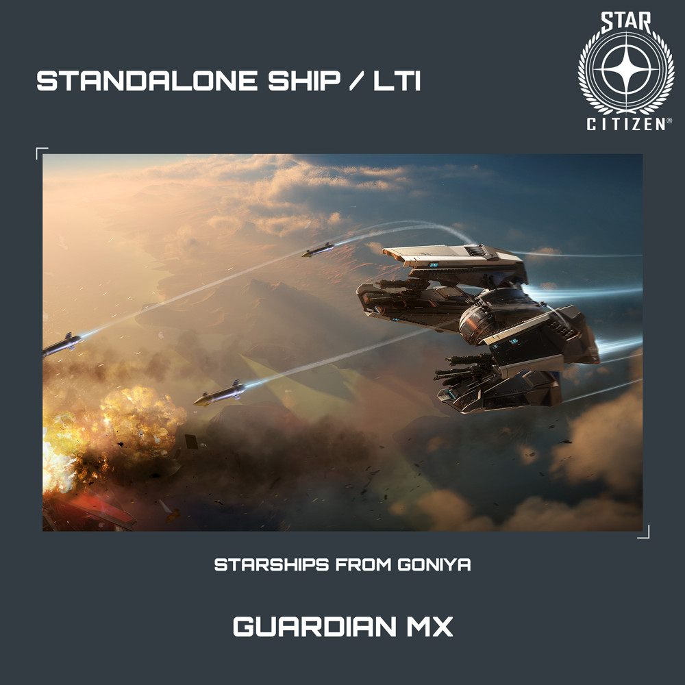 STAR CITIZEN – MIRAI GUARDIAN MX – LTI – CCU’d – (Lifetime Insurance)