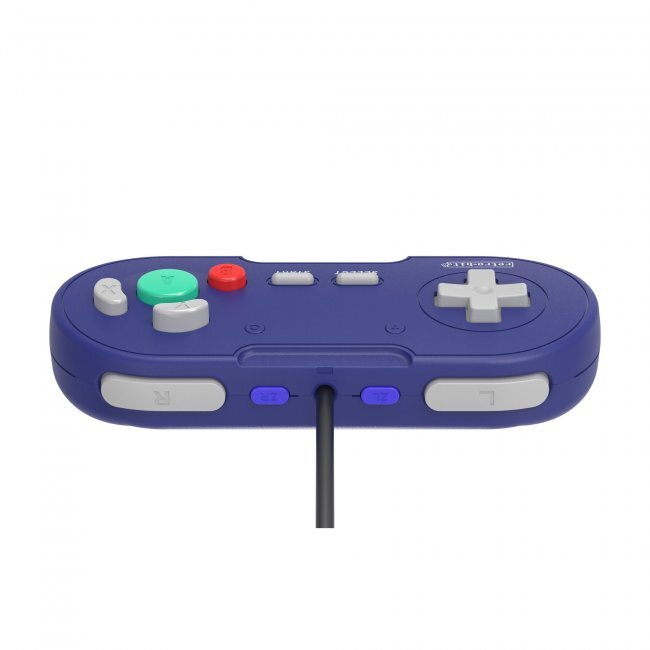 Retro-Bit LegacyGC Wired Controller for Gamecube & Wii – Indigo