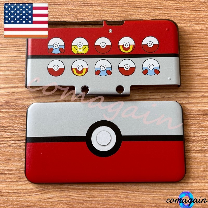 For Nintendo New 2DS XL 2DS LL Protective Top & Bottom Case Housing Shell Cover