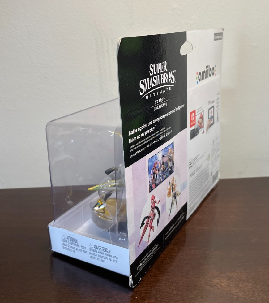 Nintendo Super Smash Bros Pyra & Mythra Amiibo 2 Pack Character Figure