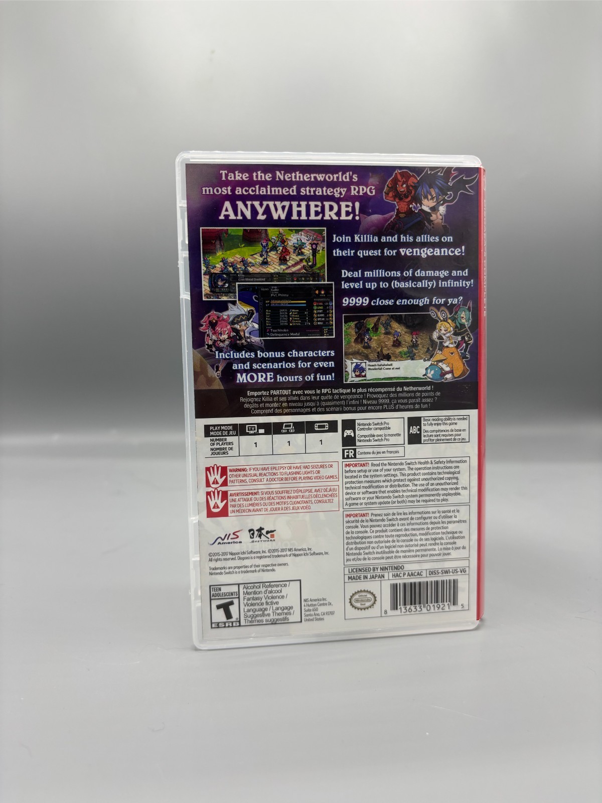 Disgaea 5 Complete (Nintendo Switch, 2017)
