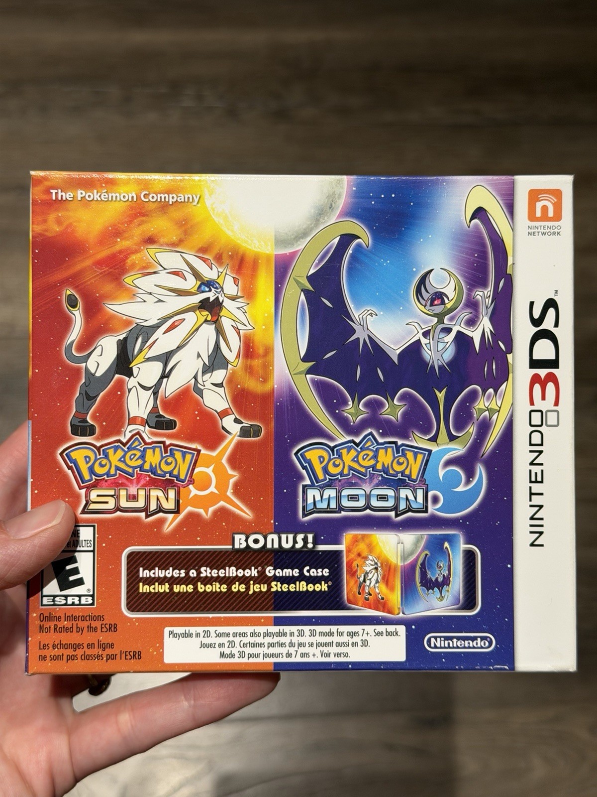 Pokémon Sun/Pokémon Moon Dual Pack (Nintendo 3DS, 2016)