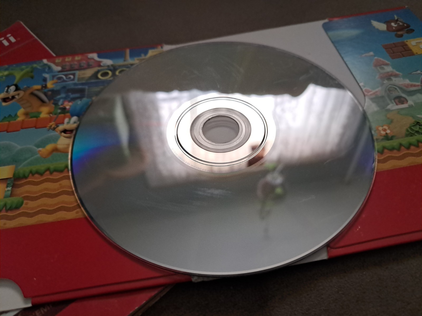 New Super Mario Bros. Wii (Nintendo Wii, 2009) Cardboard Sleeve – Tested Working