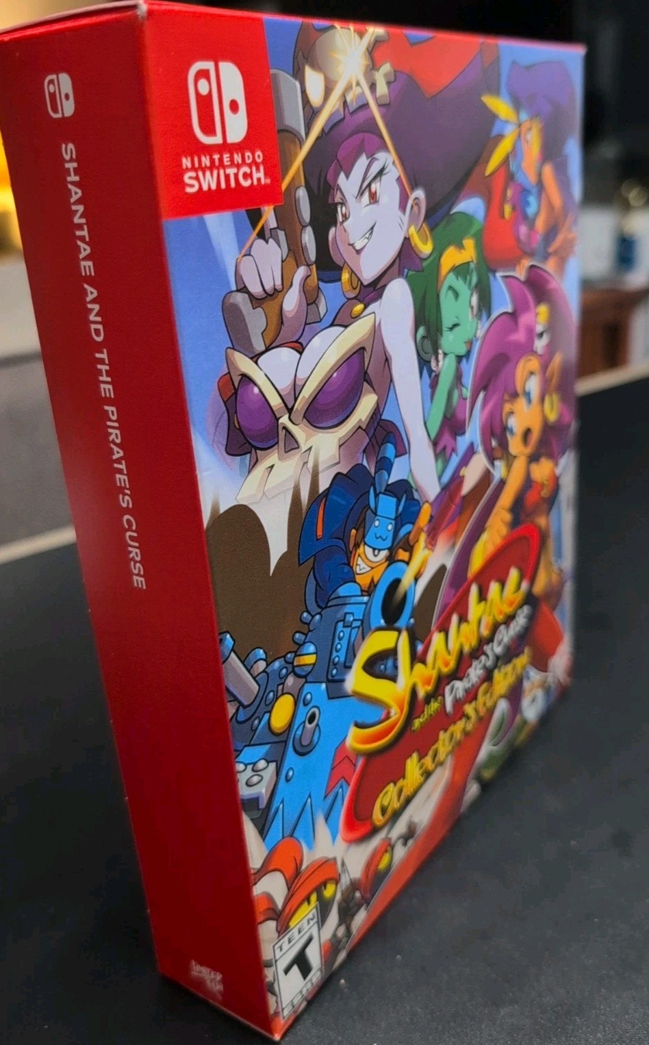 Shantae and the Pirate’s Curse Collector’s Edition Nintendo Switch Complete Box