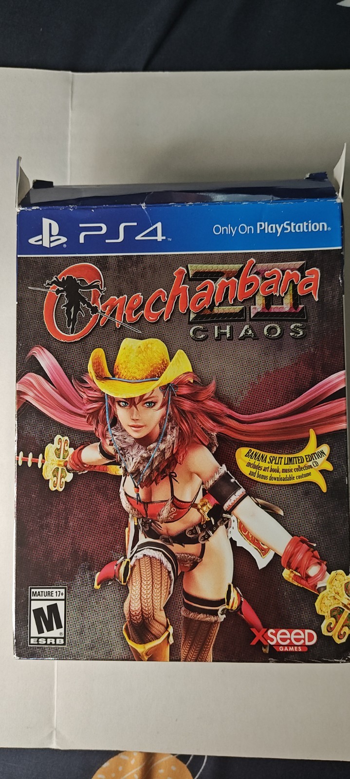 XSEED Games Onechanbara Z2 Chaos Banana Split Limited PS4 Collector’s Edition