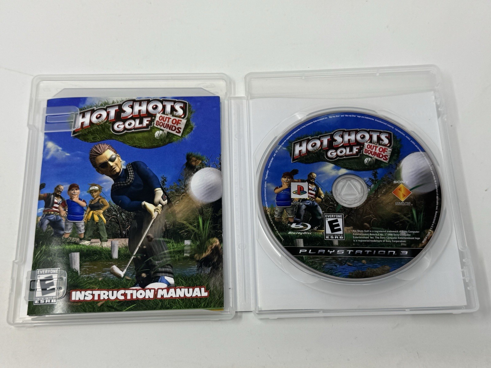 Hot Shots Golf: Out of Bounds (Sony PlayStation 3, 2008) Complete